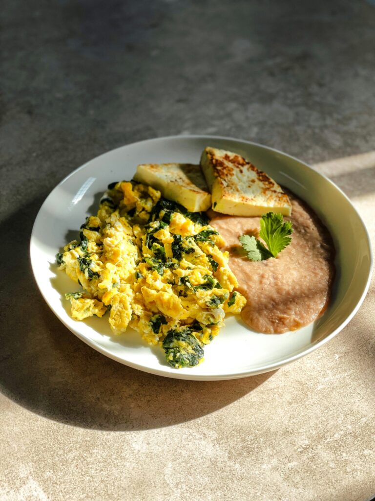Easy Protein Packed Scrambled Eggs